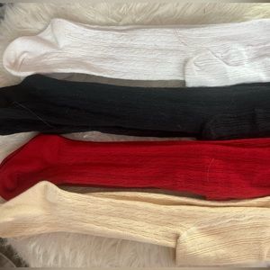 Little Stocking Co. Cable Knit Tights